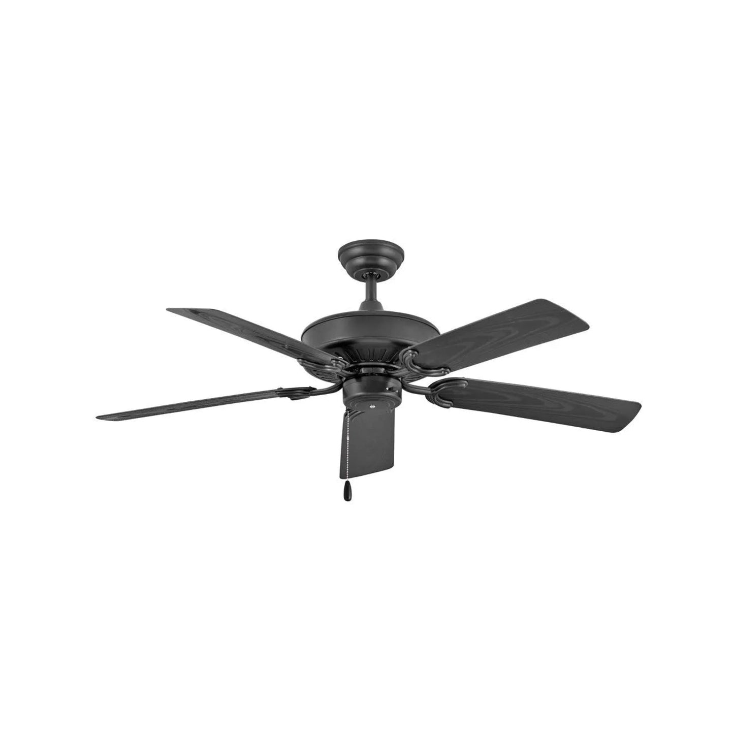 Hinkley Hampton Coastal Environment Outdoor Fan - 52 Matte Black 74901652FMBNWA Coastal Lighting