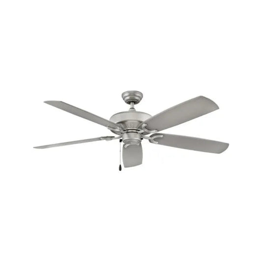 Hinkley Hampton Coastal Environment Outdoor Fan - 60 Silver 74901660FBNNWA Coastal Lighting